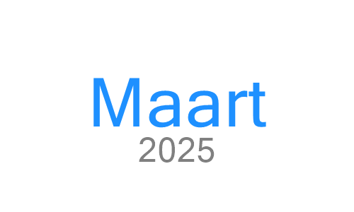 Maart 2025