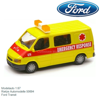 Modelauto 1:87 | Rietze Automodelle 50694 | Ford Transit