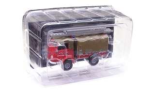 Modelauto 1:50 | Del Prado DPD12 | Camion Tout Usage 4x4 Rood 1954