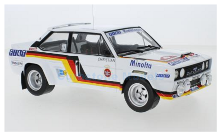 Modelauto 1:18 | IXO-Models 18RMC077.20 | Abarth Fiat 131 Minolta 1979 #1 - W.R&ouml;hrl - C.Geistd&ouml;rfer