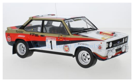 Modelauto 1:18 | IXO-Models 18RMC078.20 | Abarth Fiat 131 Warsteiner 1980 #1 - W.R&ouml;hrl - C.Geistd&ouml;rfer