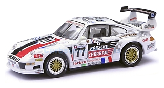 Modelauto 1:43 | High Speed HSSA9259 | Porsche 911 GT2 1997 #77 - L.Chereau - J.Leconte - P.Jarier