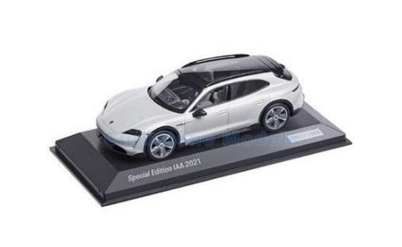 Modelauto 1:43 | Dealer WAP0207880NTTC | Porsche Taycan Turbo S Cross Turismo Ice Grey Metallic 2021