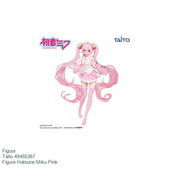 Figuur  | Taito 49465367 | Figure Hatsune Miku Pink