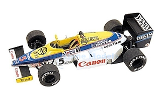 Bouwpakket 1:43 | Tameo TMK051 | Williams FW10b Honda 1985 #5 - N.Piquet - N.Mansell