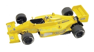 Bouwpakket 1:43 | Tameo TMK053 | Lotus 99 T Honda 1987 #12 - A.Senna - K.Nakajima