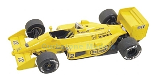 Bouwpakket 1:43 | Tameo TMK064 | Lotus T99b Honda 1987 #12 - A.Senna - K.Nakajima