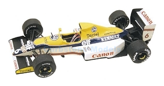 Bouwpakket 1:43 | Tameo TMK113 | Williams FW13B 1989 - T.Boutsen - R.Patrese