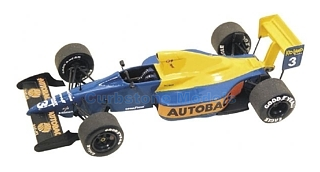 Bouwpakket 1:43 | Tameo TMK115 | Tyrrell 018 1989 #3 - J.Alesi - J.Palmer