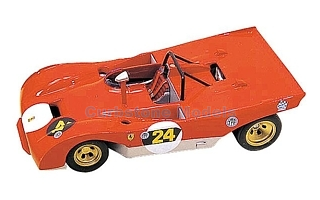 Bouwpakket 1:43 | Tameo TMK145 | Ferrari 312 P Sport 1971 #24 - I.Giunti - A.Merzario