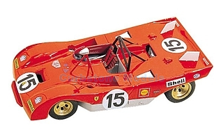 Bouwpakket 1:43 | Tameo TMK146 | Ferrari 312 P Sport 1971 #15 - J.Ickx - C.Regazzoni