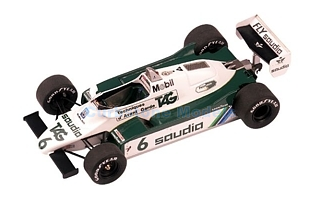 Bouwpakket 1:43 | Tameo TMK302 | Williams FW08 1976 - K.Rosberg - D.Daly