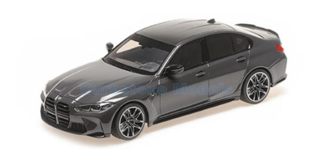 Modelauto 1:18 | Minichamps 155020204 | BMW M3 Grey Metallic 2020