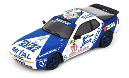 Modelauto 1:43 | Spark SB765 | Porsche 944 Turbo 1989 #70 - A.Guyaux - Q.Bovy Q - D.Herregods