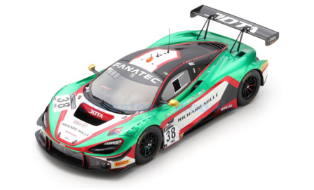 Modelauto 1:18 | Spark 18SB034 | McLaren 720S GR3 | Jota Sport 2021 #38 - R.Bell - O.Wilkinson - B.Barnicoat