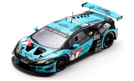 Modelauto 1:43 | Spark SG919 | Lamborghini Huracan GT3 EVO | Konrad Motorsport 2023 #7 - Y.Buurman - P.Lefterov - D.Soufi - A.J