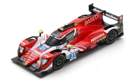 Modelauto 1:43 | Spark S8628 | Oreca 07 Gibson | Team WRT 2022 #31 - R.Frijns - R.Rast - S.Gelael