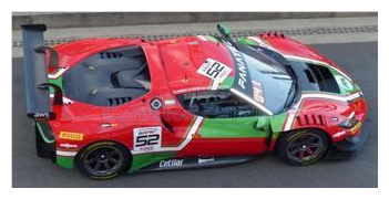 Modelauto 1:43 | Looksmart LSRC189 | Ferrari 296 GT3 | AF Corse 2024 - L.Machiels - J.Machiels - A.Bertolini - T.Mosca 