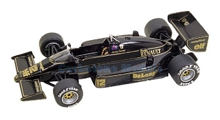 Bouwpakket 1:43 | Tameo TMK040 | Lotus 98 T Renault 1986 #12 - A.Senna - J.Dumfries