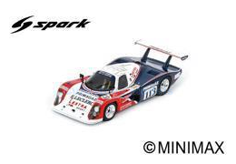 Modelauto 1:43 | Spark S9505 | Cougar C12 | Courage Comp&eacute;tition 1988 #113 - P.de Radigues - M.Cohen Olivar