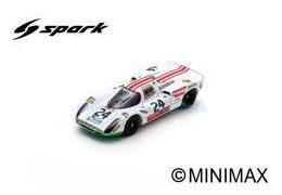 Modelauto 1:43 | Spark S9776 | Porsche 907S | Wicky Racing Team 1972 #24 - P.Mattli - H.Bayard - W.Brun