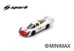 Modelauto 1:43 | Spark S9241 | Porsche System Engineering 908 LH 1968 #34 - R.Stommelen