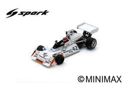 Modelauto 1:43 | Spark S2349 | Brabham BT42 | The Chequered Flag 1974 #42 - I.Ashley