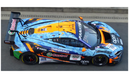 Modelauto 1:43 | Spark SB814 | McLaren 720S GT3 | Garage 59 2024 #188 - M.Kirschh&ouml;ffer - A.Smalley - L.Prette - M.Ramos