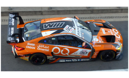 Modelauto 1:43 | Spark SB820 | BMW M4 GT3 | OQ by Oman Racing 2024 #30 - C.Williams - J.Klingmann - S.de Haan - A.Al Harthy