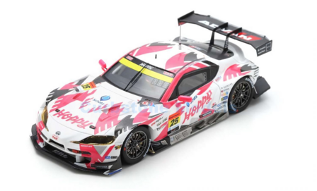 Modelauto 1:43 | Spark SGT076 | Toyota GR Supra GT3 | HOPPY Team 2023 #25 - T.Suganami - S.Nonaka