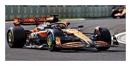 Modelauto 1:43 | Minichamps 537245681 | McLaren Formula One Team MCL38 2024 #81 - O.Piastri