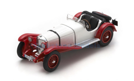 Modelauto 1:43 | Schuco S43U00156 | Mercedes Benz SS Creme and Red 1931