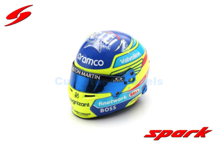 Modelauto 1:5 | Spark 5HF139 | Bell Helmet | Aston Martin Aramco F1 Team 2024 #14 - F.Alonso