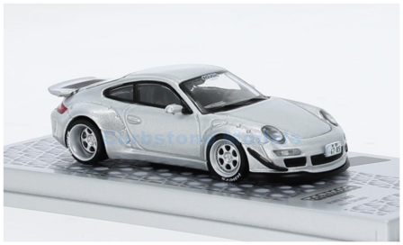 1:64 | Tarmac Works T64-057-AB | Porsche 911 997 RWB Zilver