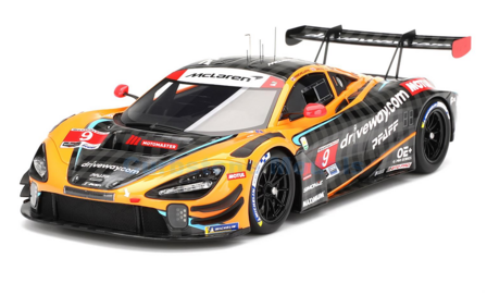 Modelauto 1:18 | Top Speed TS0562 | McLaren 720S GT3 EVO | Pfaff Motorsport 2024 #9 - J.Hinchcliffe  - M.Kirchh&ouml;fer - O.Ja