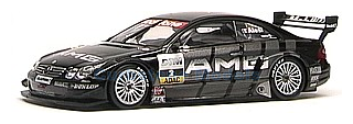 Modelauto 1:43 | Minichamps 400023202 | Mercedes Benz CLK AMG | H.W.A 2002 #2 - J.Alesi