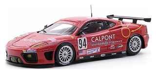 Modelauto 1:43 | Red Line Models RL007 | Ferrari F360 Modena | RISI 2003 #94 - R.Kelleners - A.Lazzaro - T.Borcheller