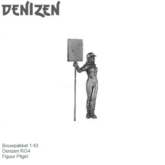 Bouwpakket 1:43 | Denizen RG4 | Figuur Pitgirl