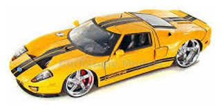 Modelauto 1:24 | Jada 90075y | Ford GT Dub city Geel