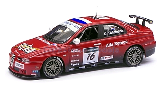 Modelauto 1:43 | M4 Modelcars 7030 | Alfa Romeo 156 GTA 2007 #16 - O.Tielemans