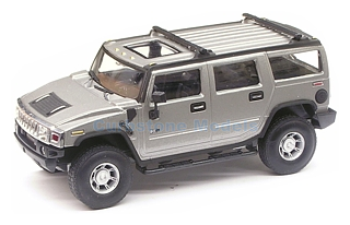 Modelauto 1:43 | Schuco Junior Line 27208 | Hummer H2 Zilver