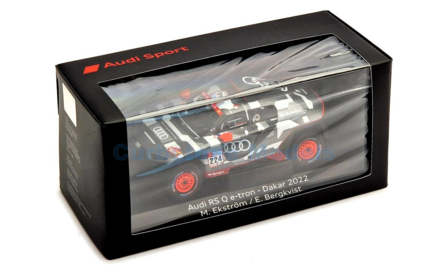 Modelauto 1:43 | Audi Industrial Models 5022200133 | Audi Q RS E-tron 2022 #224 - M.Ekstr&ouml;m - E.Bergkvist