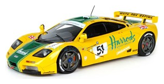 Modelauto 1:43 | TSM TSM114357 | McLaren F1 GTR | Harrods Mach One Racing 1995 #51 - A.Wallace - D.Bell - J.Bell