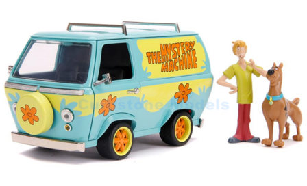 Modelauto 1:24 | Jada 31720GR | Mystery Inc. Panel Car 1960 - S.Doo - S.Shaggy