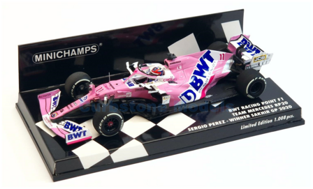 Modelauto 1:43 | Minichamps 417201611 | Racing Point F1 Team RP20 2020 #11 - S.P&eacute;rez