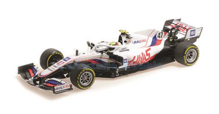 Modelauto 1:18 | Minichamps 110210147 | Haas F1 VF-21 2021 #47 - M.Schumacher