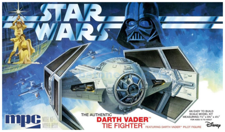 Bouwpakket 1:32 | MPC 00952 | Star Wars Tie Fighter | imperial - D.Vader