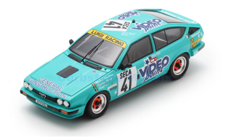 Modelauto 1:43 | Spark SB418 | Alfa Romeo GTV 6 1986 #41 - M.Maillien - Q.Bovy - -.Faustein