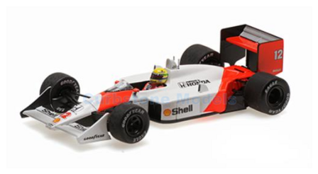 Modelauto 1:43 | Minichamps 540883312 | McLaren MP4/4 1988 #12 - A.Senna