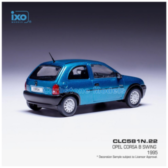 Modelauto 1:43 | IXO-Models CLC581N.22 | Opel Corsa B Swing Green 1995